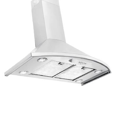 Proline PLFW Vector 30 and 36" Wall Range Hood Available in Stainless Steel and Black options