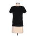 J.Crew Active T-Shirt: Black Activewear - Women's Size 2X-Small