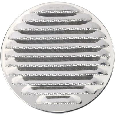 Wallair - N31841 Abluftgitter Edelstahl Passend für Rohr-Durchmesser: 16 cm Image