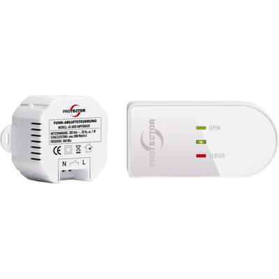 Funk-Abluftsteuerung as 6020.3 1000 w Weiß, Braun - Protector Image