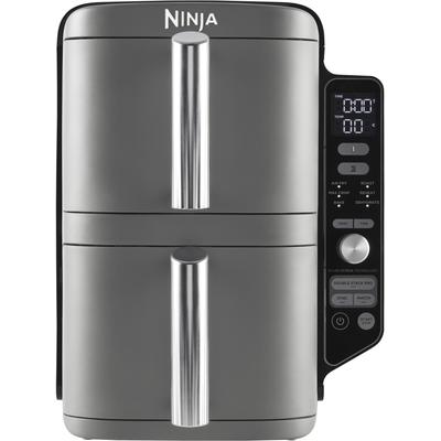 NINJA Heissluftfritteuse "SL400EU Double Stack XL" Fritteusen grau