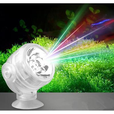 Aquarium Fish Tank Submersible LED Spotlight Lighting Underwater Lamp