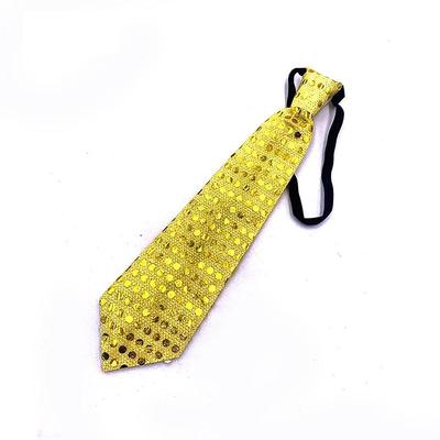 1 Pc luminous tie LED glittering men's tie bar, bungee dance, Halloween, Christmas, holiday decoration atmosphere decoration, luminous wearable accessories