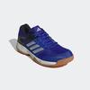 Hallenschuh ADIDAS PERFORMANCE "SPEEDCOURT IN", Gr. 44, blau (lucid blau, silber metallic, gum10), Textil, Synthetik, sportlich, Schuhe, besonders geeignet für Volleyball