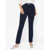 5-Pocket-Jeans RAPHAELA BY BRAX "Style LORA", Damen, Gr. 44, Normalgrößen, blau (dunkelblau), 82% Baumwolle, 12% Lyocell, 5% Elastomultiester, 1% Elasthan, Jeans