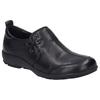 Slipper JOSEF SEIBEL "Charlotte 17", Damen, Gr. 40, schwarz, Leder, unifarben, klassisch, Schuhe, Schlupfschuh, Festtagsschuh, Komfortschuh mit kleinem Keilabsatz