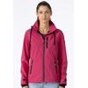 Softshelljacke DEPROC ACTIVE "DECORAH PEAK V WOMEN", Damen, Gr. 36/38 (M), rot (azalea), 96% Polyester; 4% Elastan, casual, tailliert, Langarm gerader Abschluss mit verstellbarem Klettverschluss,mit Windstopper, Jacken, mit abnehmbarer Kapuze