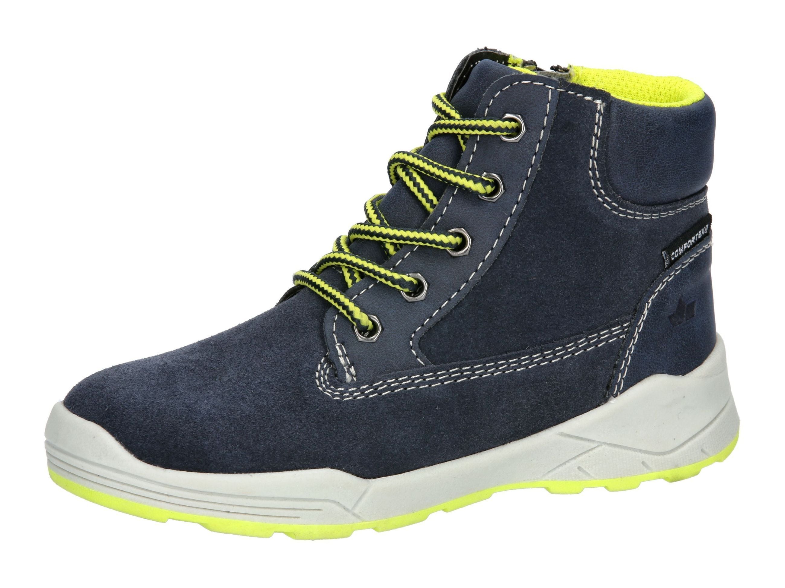 Winterstiefel LICO "Freizeitstiefel Benisha", Gr. 35, blau, Veloursleder, Schuhe Image