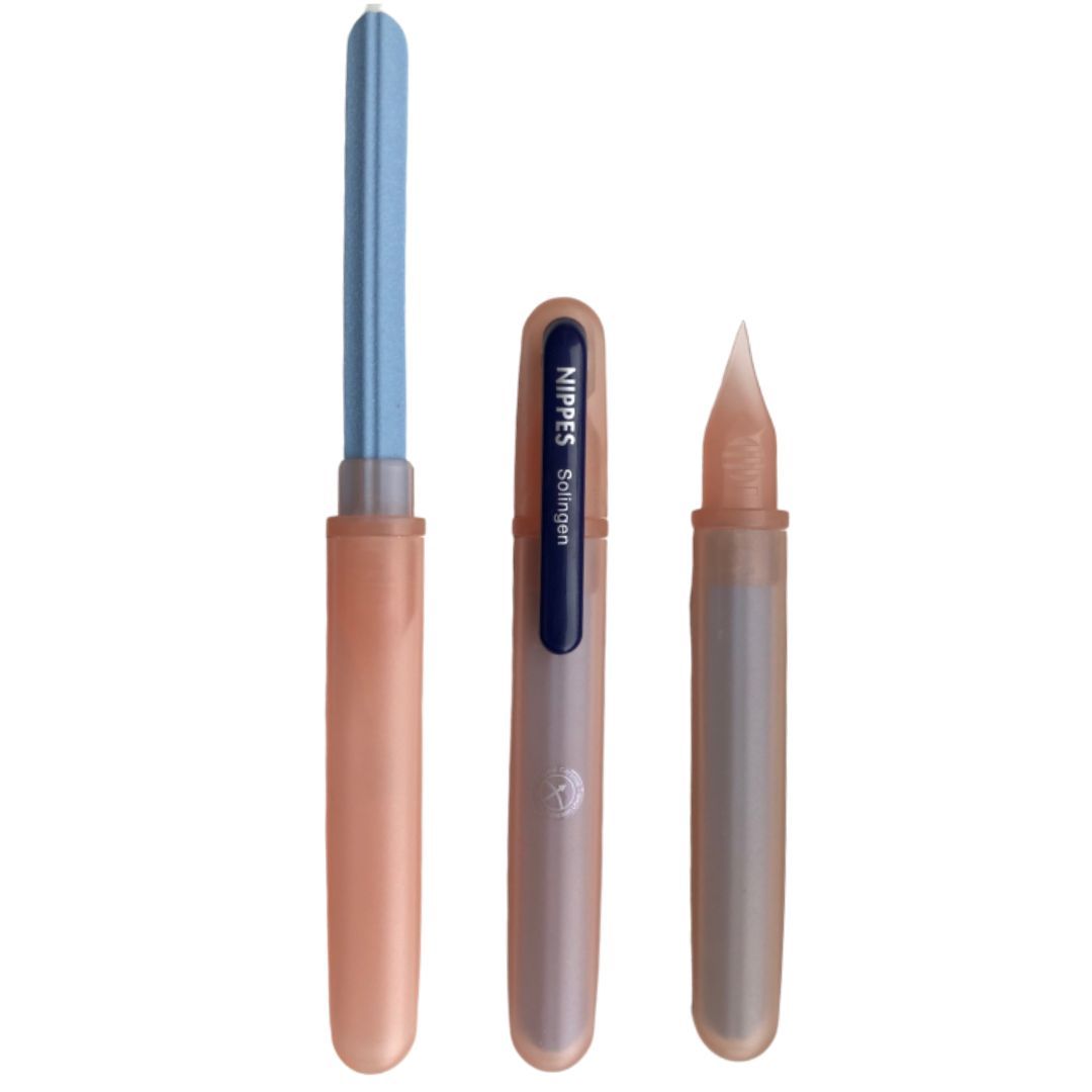nippes Solingen Lima per unghie in ceramica arancione 1 St