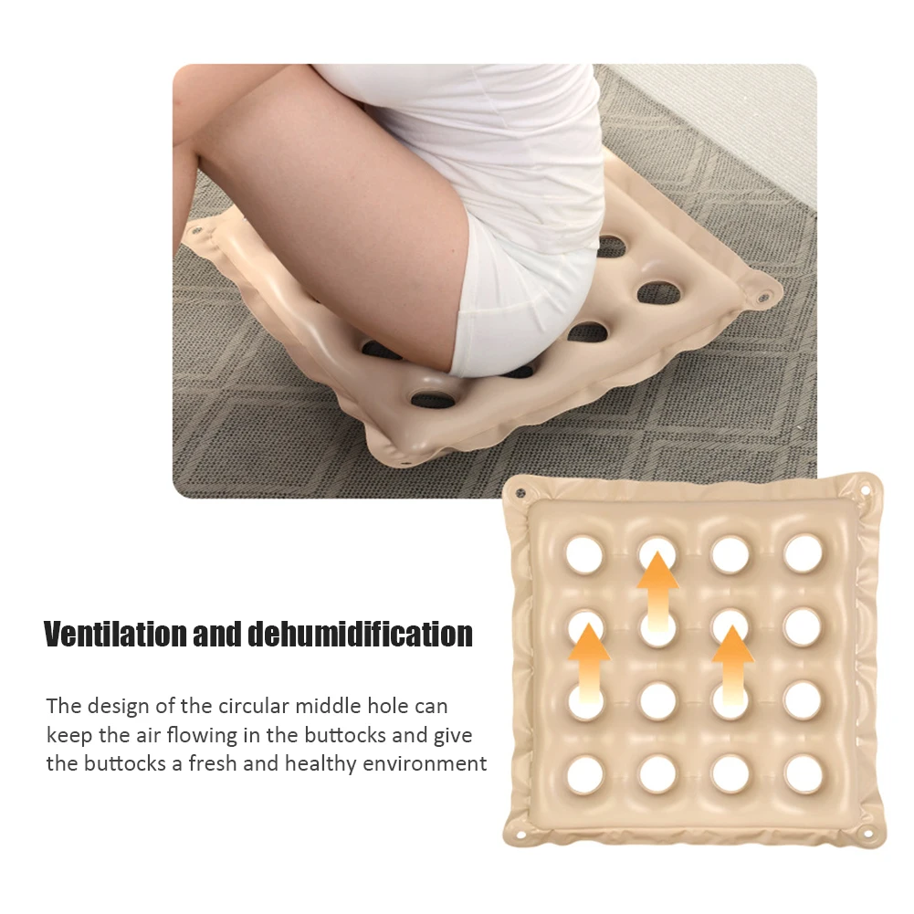 Aufblasbarer Stuhl Pad Stuhl Rollstuhl Kissen ältere Anti Dekubitus Dekubitus Kissen Pad Home Office Image