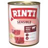 RINTI Sensible 6 x 800 g umido per cane - Manzo & Riso