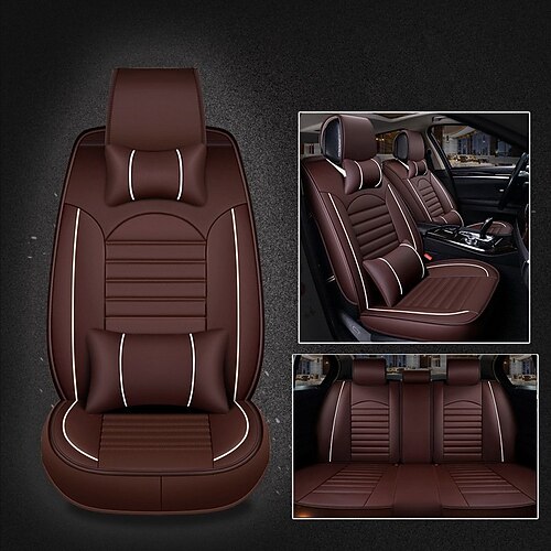 coprisedili per auto set completo compatibile pu anteriore e posteriore diviso panca a 5 posti coprisedili per auto facili da installare