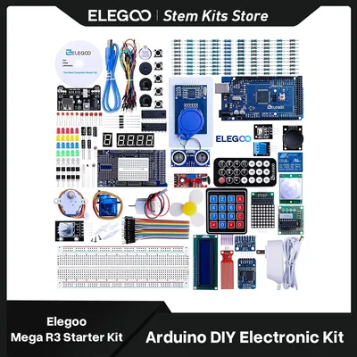 ELEGOO Mega R3 Project The Most Complete Ultimate Starter Kit with TUTORIAL Compatible with Arduino