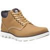 Schnürboots TIMBERLAND "BRADSTREET MID LACE UP SNEAKER", Gr. 46, gelb (wheat), Leder, sportlich, Schuhe, Winterstiefel, Schnürstiefel, Winterschuhe