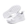 Sneaker PUMA "ANZARUN LITE JR", Gr. 38,5, weiß (puma weiß, puma weiß), unifarben, sportlich, Schuhe