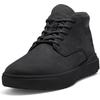 Schnürboots TIMBERLAND "SENECA BAYMID LACE UP SNEAKER", Gr. 43,5, schwarz, Leder, sportlich, Schuhe, Winterstiefel, Schnürstiefel, Winterschuhe