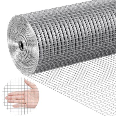 VEVOR 1/2" Hot Dipped Galvanized Wire Mesh Roll for Garden, Small Rodents