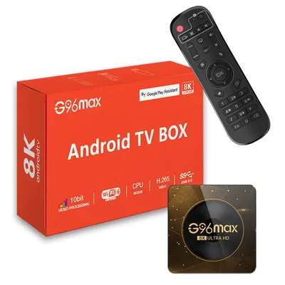 Android 13 8K Ultra HD Smart TV Box Wifi6 Fast Stable Transmission Media Player 4GB64GB Large Memory