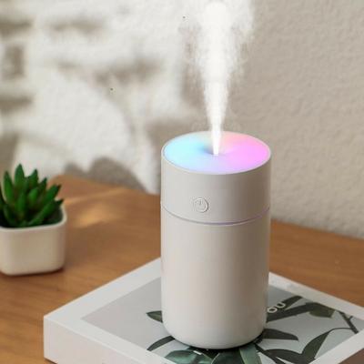 Humidifier USB Charging Colorful Night Light Small Desktop Bedroom Silent 230ml 1200mAh