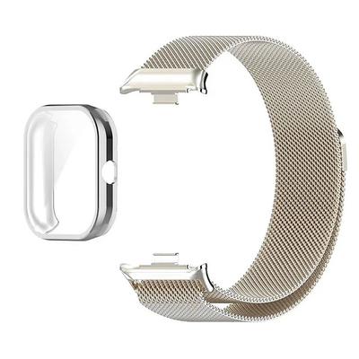 Smart Watch Band Compatible with Xiaomi Redmi Watch 4 / Redmi Watch 3 Active / Redmi Watch 3 Lite Smartwatch Strap Mesh Sport Band Replacement Wristband for Redmi Watch 3 Active