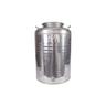 Fusto inox per olio graffato lt.50 - ø mm.375x580h. 1 pezzi Maffei