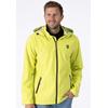Softshelljacke LPO "ELLIOT PEAK V MEN", Herren, Gr. XL (54), grün (lime), 96% Polyester; 4% Elasthan, sportlich, Langarm mit Gummizug, Jacken, auch in Großen Größen erhältlich
