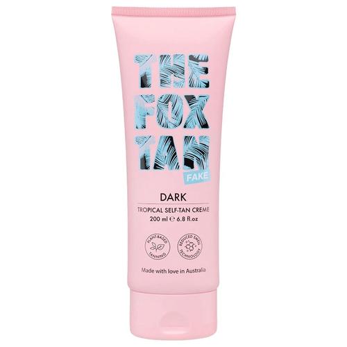 THE FOX TAN - Dark Tropical Self-Tan Crème Selbstbräuner 200 ml