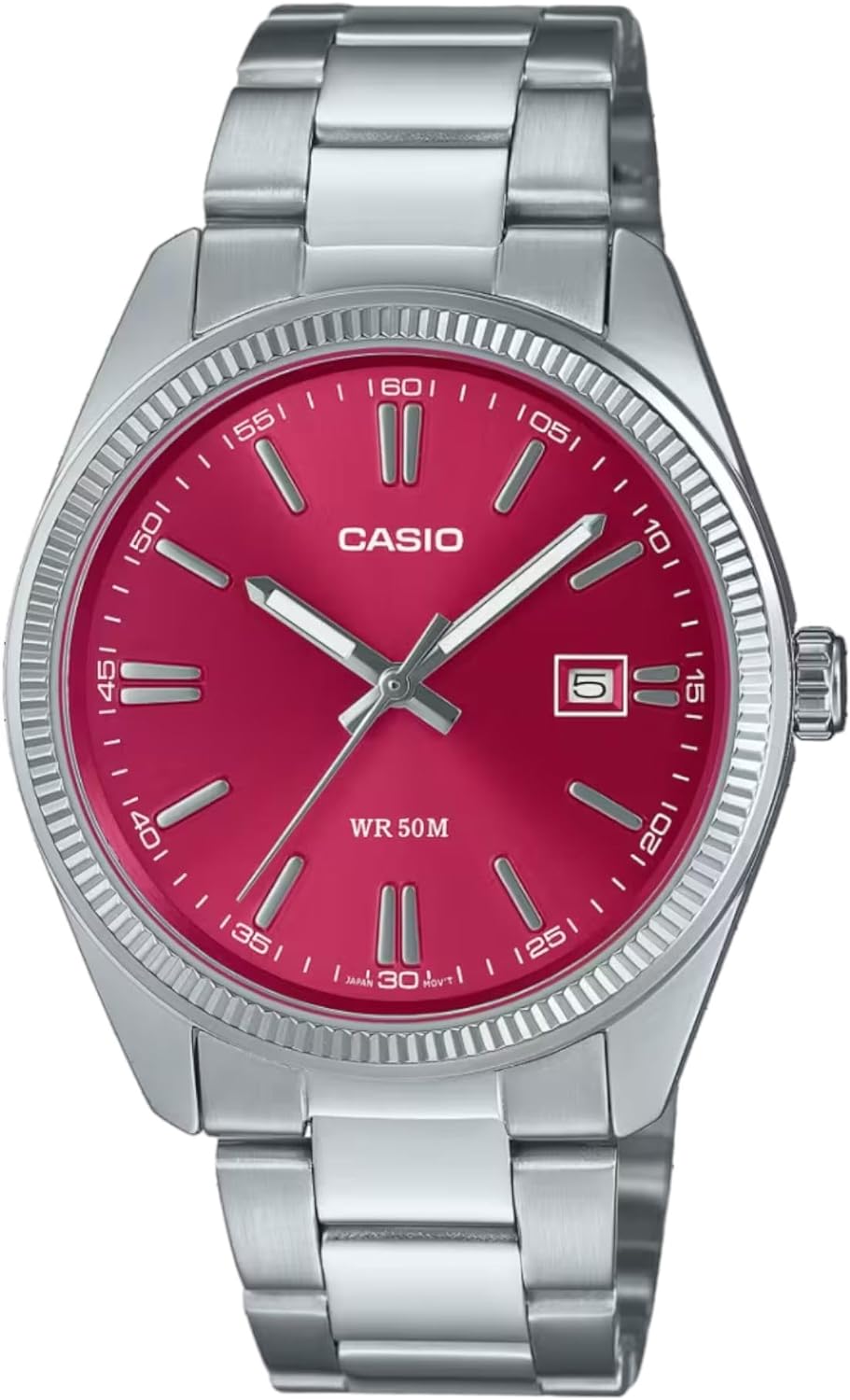 Casio Collection Mens Silver Watch MTP-1302PD-4AVEF Stainless Steel - One Size | Casio Sale | Discount Designer Brands