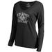 Women's Black Los Angeles Kings Hometown Collection The Crown Long Sleeve T-Shirt