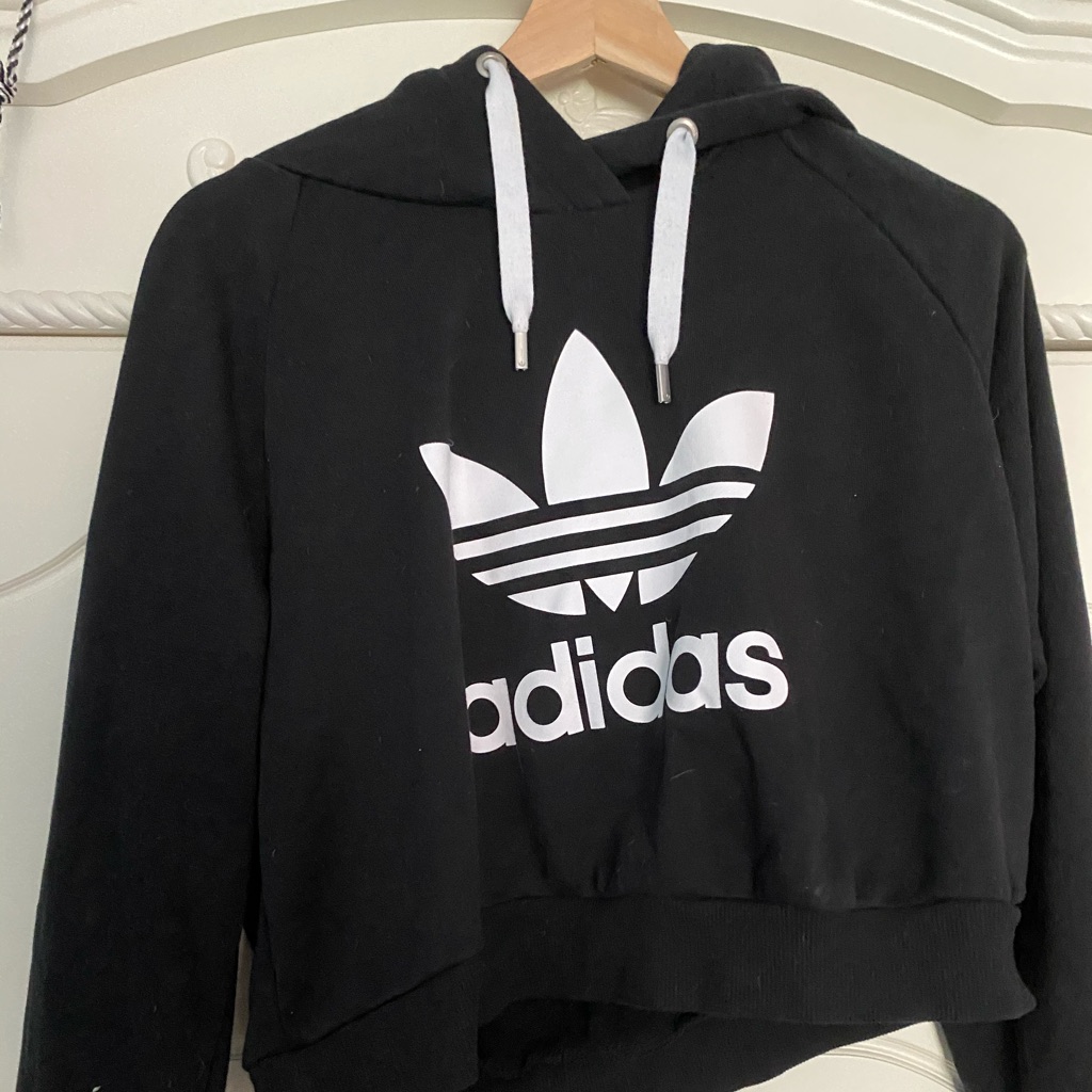 Adidas Other | Adidas Hoodie And Legging Bundle | Color: Black/White | Size: M