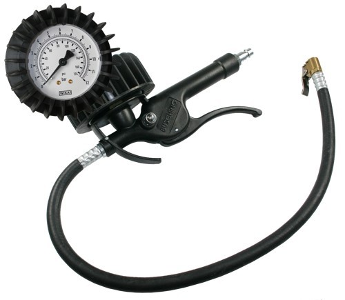 BUSCHiNG GmbH Tankstellen- und Werkstattgeräte Handreifenfüller m. Ventilstecker Druckluftreifenprüfer/-füller 100253 Image