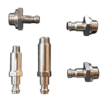 BUSCHiNG GmbH Tankstellen- und Werkstattgeräte Adapter Hochdruck Benzin Diagnose Set, 5-tlg. Füll-/Entlüftungsgerät, Bremshydraulik 100893 Image