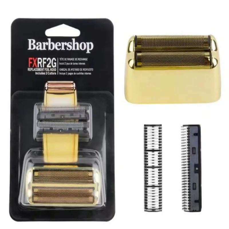 Professionelle Barber Rasierer Doppel Ersatz Folie Und Klinge Set Für Babyliss Cordless Elektrische Rasierer Net Messer Friseur Image
