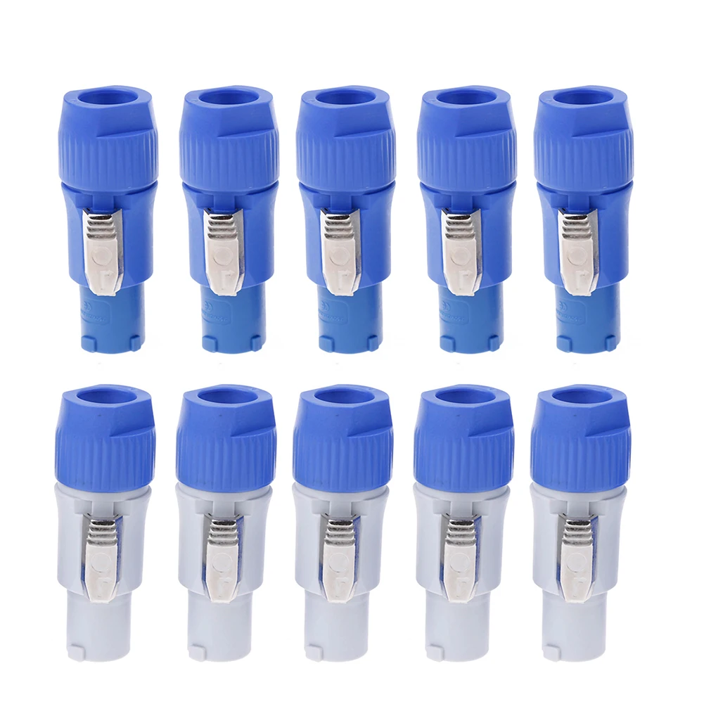 10PCS Powercon Stecker Stecker 3 Pin Lautsprecher Stecker 3 Pin Stecker Power Stecker 20A 250V AC Power stecker Adapter Image
