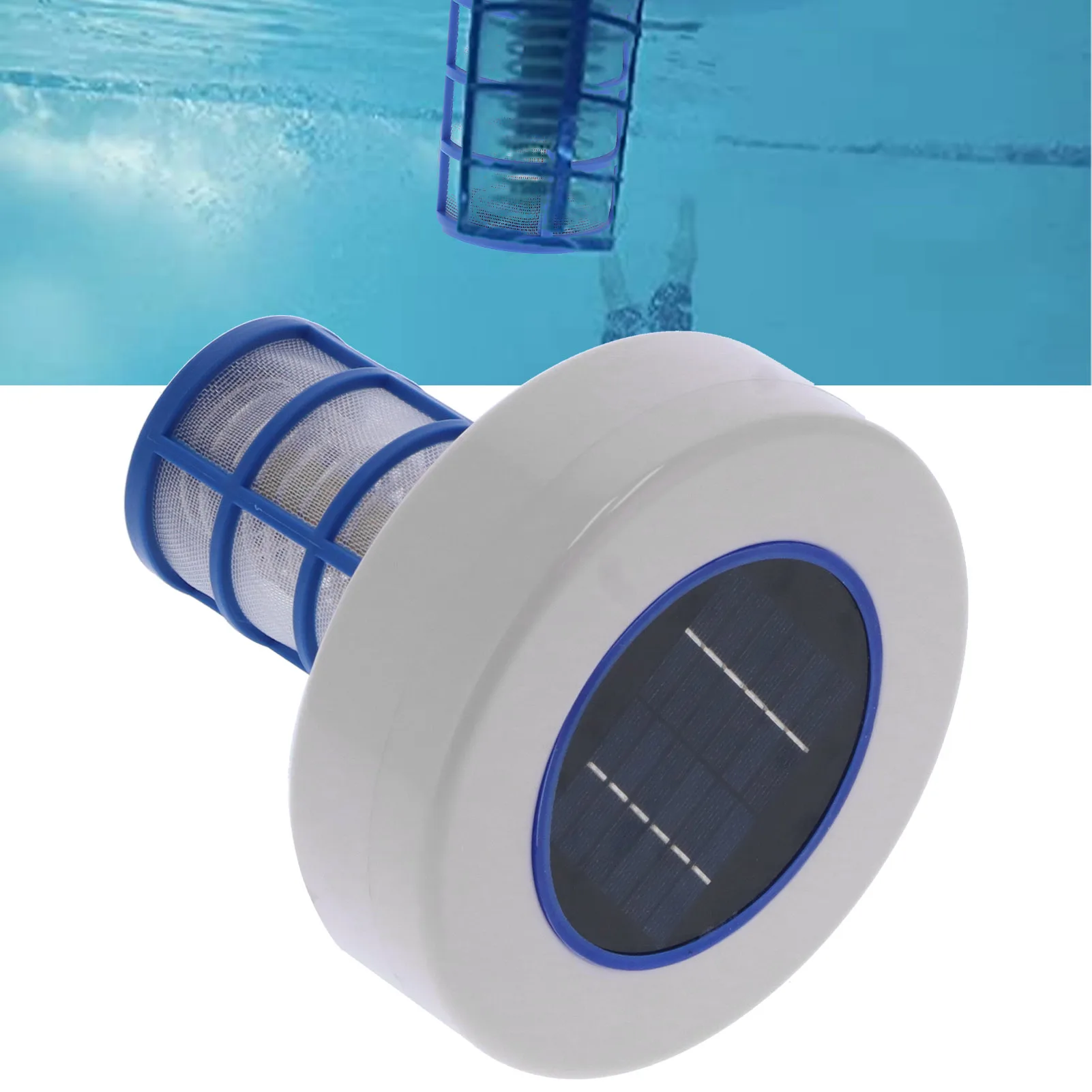Nettoyant de piscine solaire 62, nettoyeur ioniseur de piscine, fontaine de spa, équipement de livres, supporter ficateur de piscine