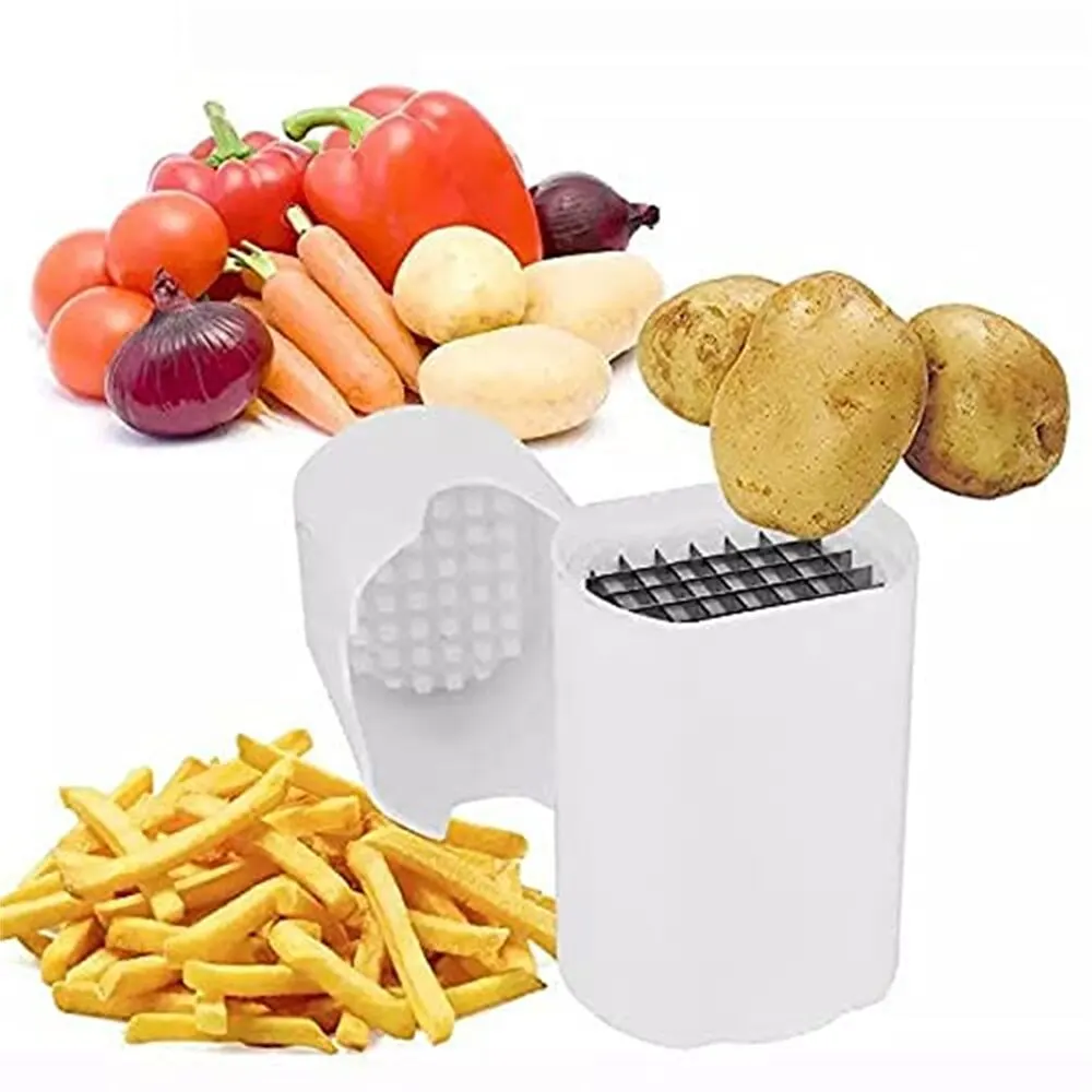 1 Stück Pommes Frites ch neider natürlich geschnittener Schnell schneider Gemüse kartoffel werkzeug Lebensmittel Gemüse Dicer Gemüse Chopper Image