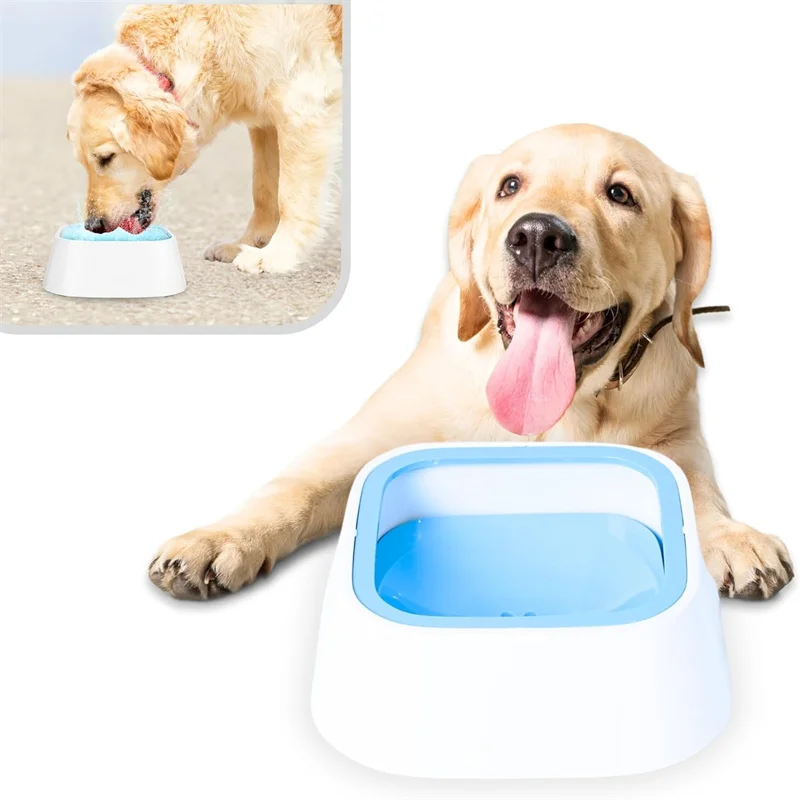 Anti-spritzwasser Schüssel Für Hunde 1L Große Kapazität Trinker Trinknäpfe Hund Waterer Für Welpen Katze Haustier Zubehör Image