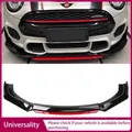 Per Mini Cooper R55 R56 F55 Paraurti Anteriore Lip Spoiler Splitter Nero Rosso Universale Pala Anteriore Paraurti Labbro Anteriore