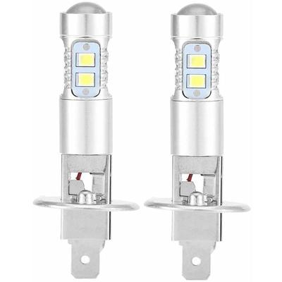 Scheinwerferlampen, 2 x H1 6000 k Ultraweiß 100 w LED-Scheinwerferlampen-Set für Abblendlicht Image