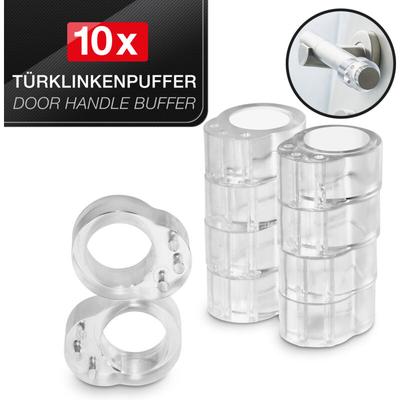 So-tech - Türklinkenpuffer Türpuffer Transparent für Türdrücker, Türgriff und Fenstergriff bis ø 20 Image