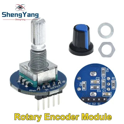 TZT Rotary Encoder Module for Arduino Brick Sensor Development Round Audio Rotating Potentiometer
