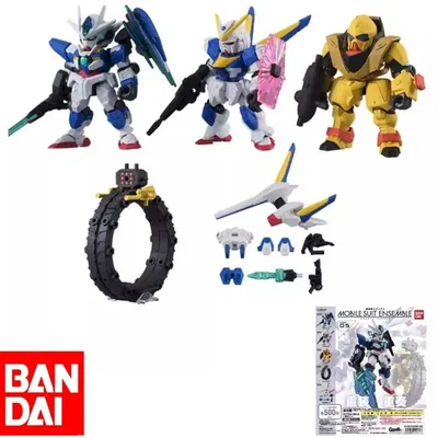 Bandai Original GUNDAM Gashapon MOBILE SUIT ENSEMBLE No.05 Gedlav Action Figure Assembly Model