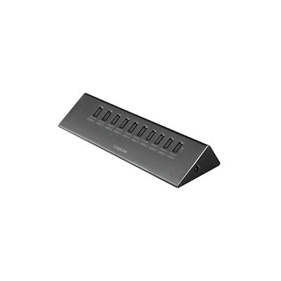 LogiLink UA0226 - USB 2.0 - 480 Mbit/s - Schwarz - Aktivität - 5 V - 3.5 A