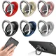 Supporto per anello da dito Supporto per impugnatura girevole a 360 gradi per telefono cellulare Supporto magnetico per auto Adesivo posteriore per telefono Staffa universale