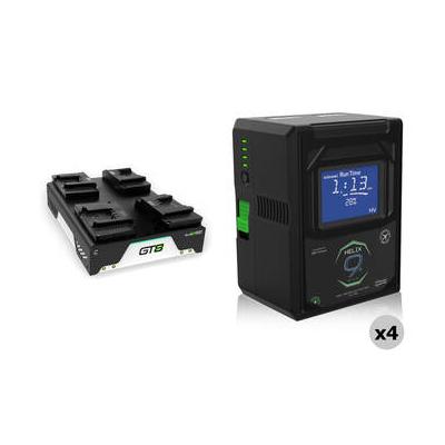 Core SWX Helix Max 98Wh 4-Battery + GT8 Quad Charger Kit (B-Mount) HLX-9MXB