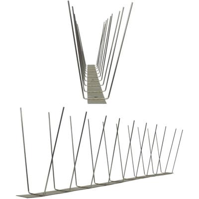 Pestsystems - 1 Meter (2 x 0,5m) Taubenspikes 2-reihig auf V2A-Standard - hochwertige Lösung für Image