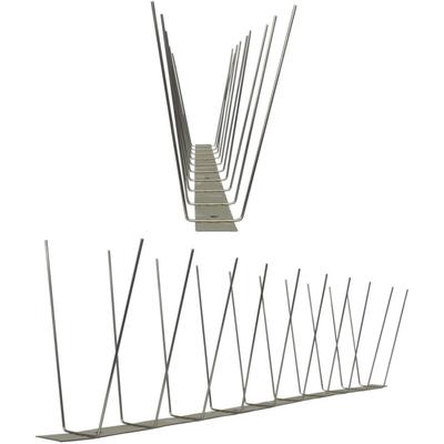 Pestsystems - 1 Meter (2 x 0,5m) Taubenspikes 2-reihig auf V2A-Standard - hochwertige Lösung für