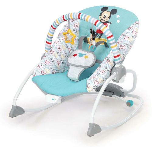 2-in-1 Babywippe Mickey Mouse Bestie Original Disney Baby - Blau