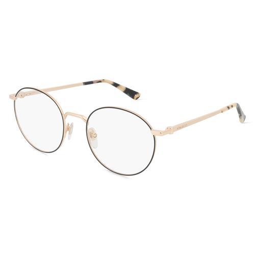 Nina Ricci NRIVNR243 Damen-Brille inkl. Gläser Vollrand Rund Metall-Gestell 51mm/20mm/140mm, pink