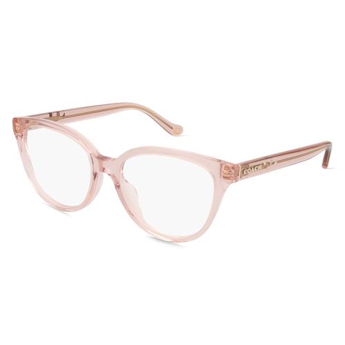 Coach 0HC6234U Damen-Brille inkl. Gläser Vollrand Eckig Acetat-Gestell 53mm/17mm/140mm, pink